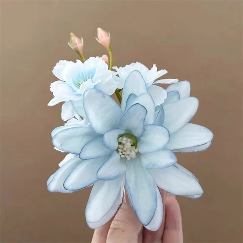Misty Enchanted Floral Hair Clip